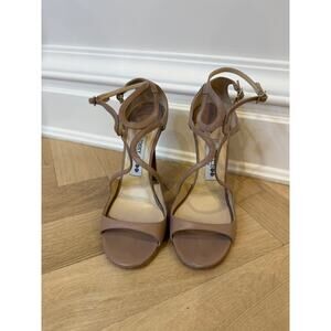 Jimmy Choo	Azia 95 Strappy High Heel Sandal -Old Version EU 37